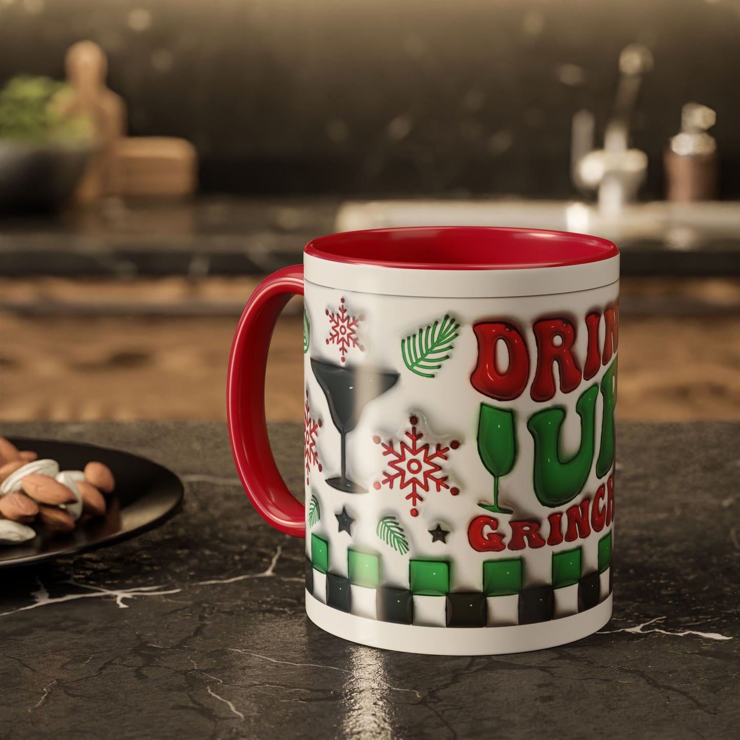 Drink Up Grinches! Colorful Mugs (11oz, 15oz)